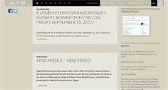 Desktop Screenshot of kingmissile.com